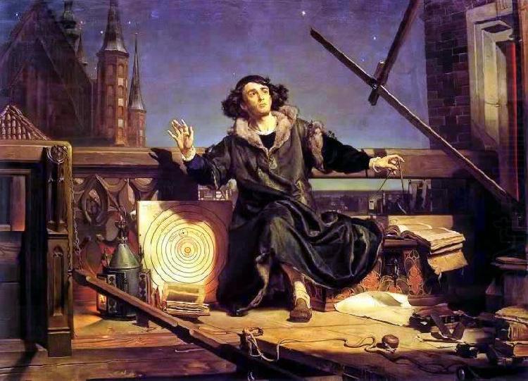 Jan Matejko Astronomer Copernicus china oil painting image